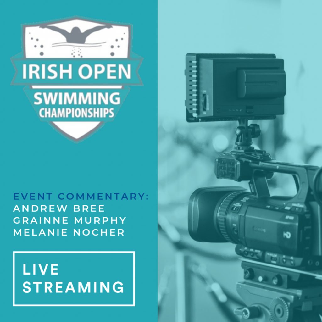 Live Streaming of the Irish Open Swimming Championships